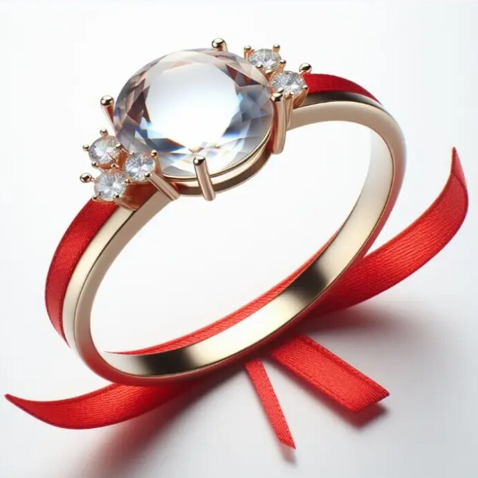 Ring Custom Ribbon Copy of Ring ribbon | PosterMyWall