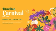 rio carnival Publicação do Twitter template