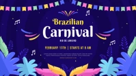 rio carnival Twitter Post template