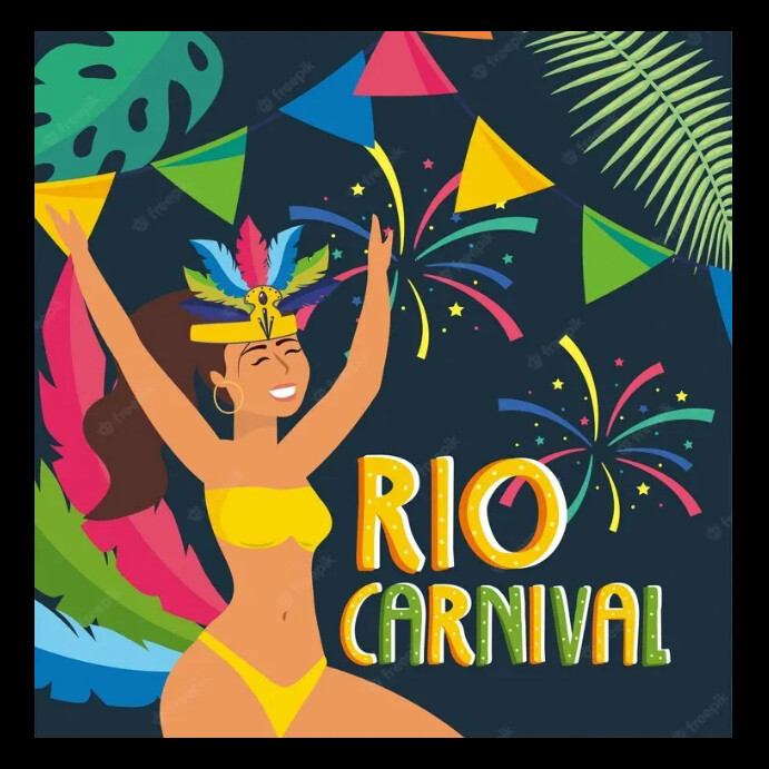 Karnaval Rio Templat | PosterMyWall