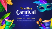 rio carnival Publicação do Twitter template