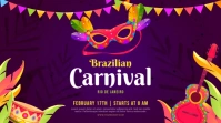 rio carnival Twitter Post template