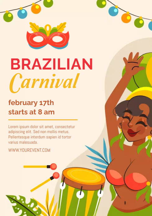 rio carnival Template | PosterMyWall
