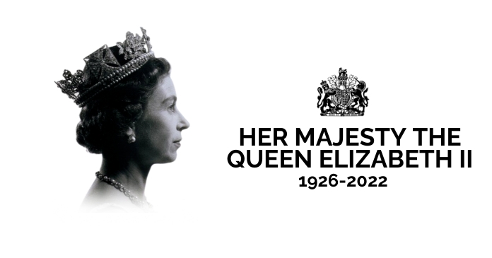 rip queen elizabeth ii dies at 96 Template | PosterMyWall