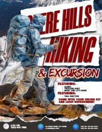 Rise & Roam: Spere Excursion Challenge Flyer (Letter pang-US) template