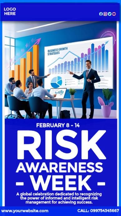 Risk Awareness Week Template | PosterMyWall