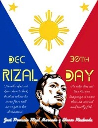rizal day Template | PosterMyWall