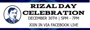 Rizal Day Celebration En-tête Twitter template
