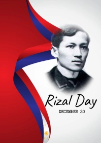 Rizal Day Template A4