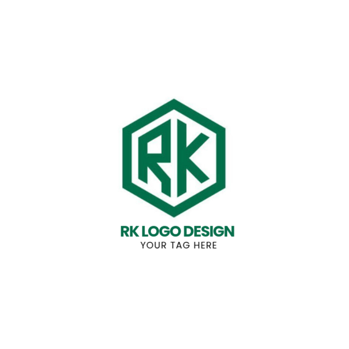 RK Logo Design Template | PosterMyWall