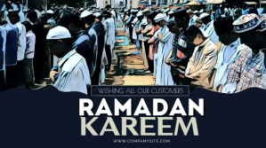 Black Ramadan Celebration งานนำเสนอ Presentation Template