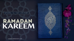 紫色 Ramadan Kareem Voorlegging Template