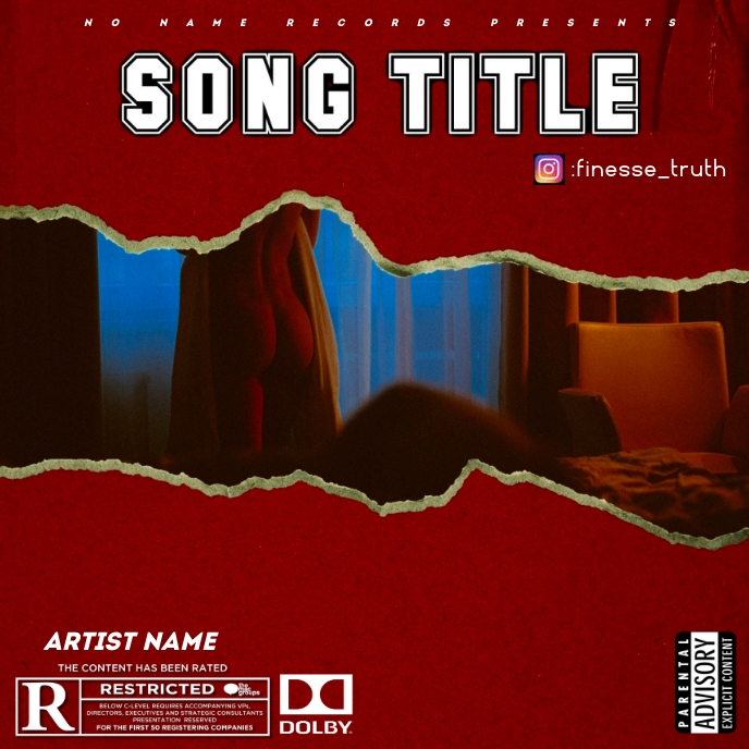 Alternative Rnb Layout RnB Album Cover template | PosterMyWall