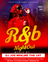 Rnb flyer template
