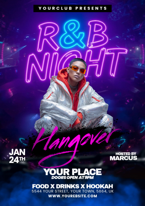 Copy of rnb party flyer | PosterMyWall