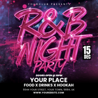 Rnb Party Flyer Instagram Instagram Post Instagram-opslag template