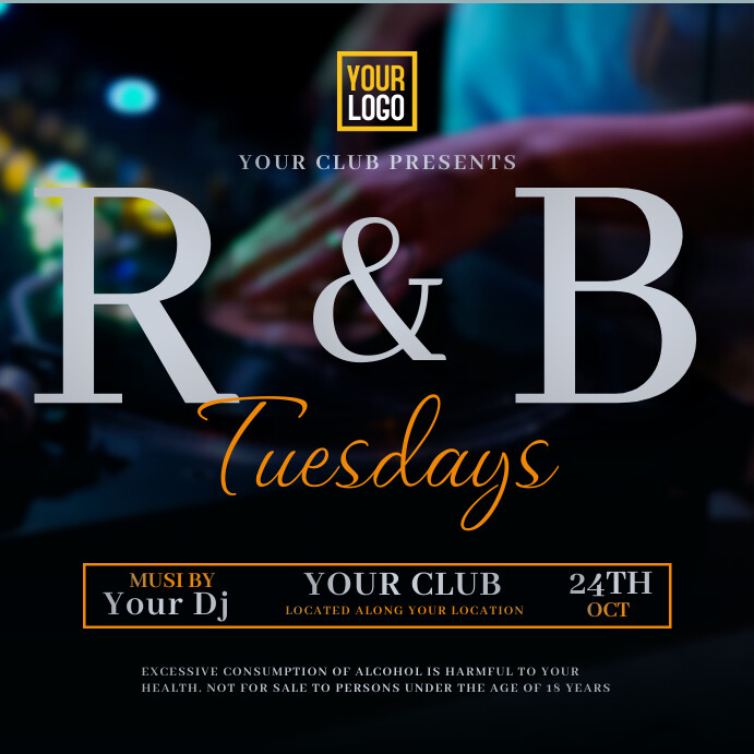 Alternative Rnb Layout RNB POSTER Template | PosterMyWall