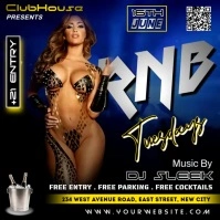RNB TUESDAYS PARTY FLYER TEMPLATE Instagram Post