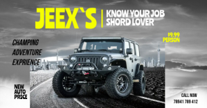 Road Adventure Copertina evento Facebook template