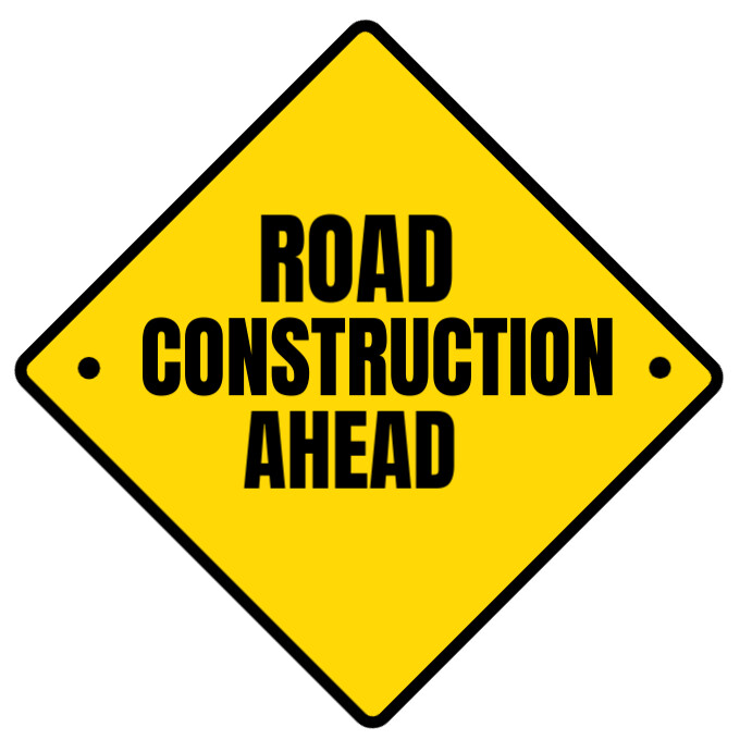 Road construction signage Template | PosterMyWall