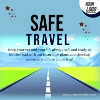 Road Instagram Post template