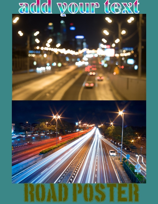 Copy of Road poster | PosterMyWall