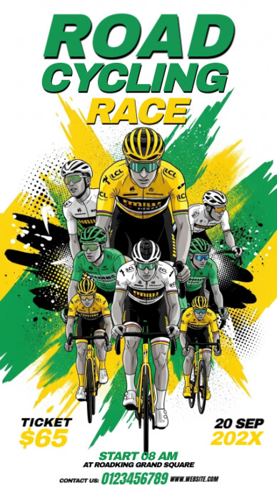 Roll Racing Poster Copy of Road Racing | PosterMyWall