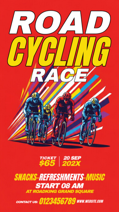 Road Racing Instagram Story template