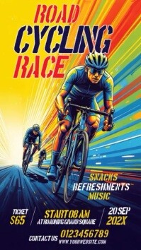 Road Racing Instagram Story template