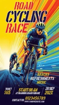 Road Racing Instagram Story template