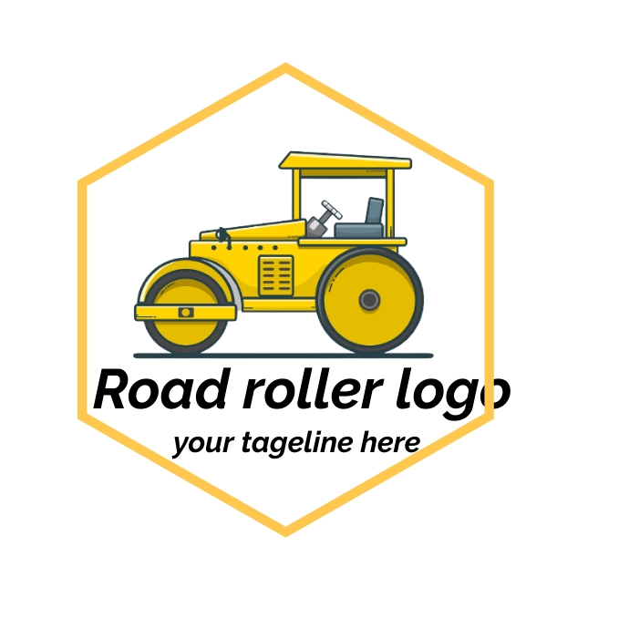 road roller logo Template | PosterMyWall