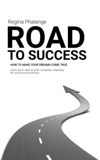 Road to success book cover template Portadas de libro/Kindle