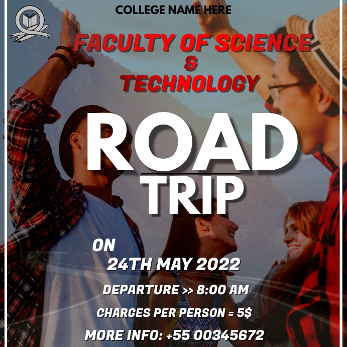 Road Trip Poster Template | PosterMyWall