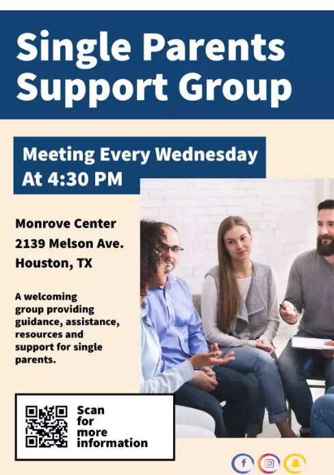 Copy of Single Parents Support Group | PosterMyWall