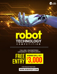 111+ Free Templates for 'Robotics flyer template' | PosterMyWall