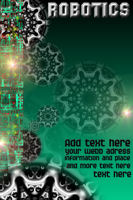 Robotics Poster template | PosterMyWall