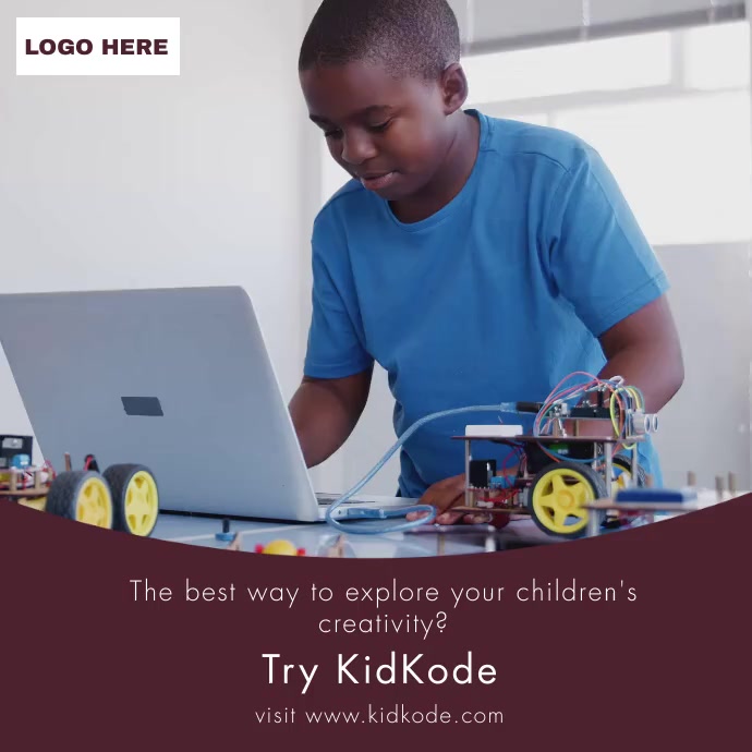 Copy of Robotics Training Video Poster Template | PosterMyWall