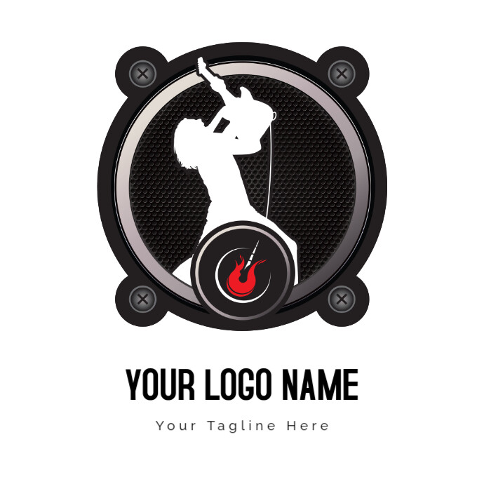 Rock 'n' Roll Marathon Series Rock 'n' Roll Dallas Zapytaj.onet.pl Keyboard Player Logo Logótipo template
