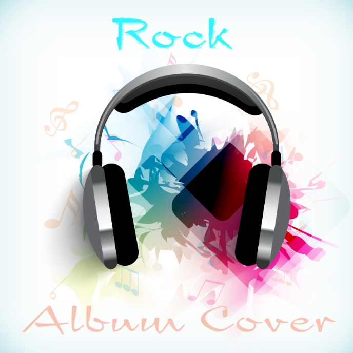Rock Album Cover template