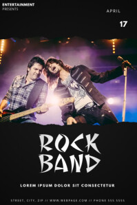 300 Punk Rock Customizable Design Templates Postermywall