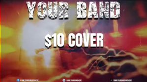 ROCK BAND VIDEO Pantalla Digital (16:9) template