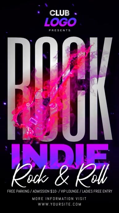 Rock Indie Template | PosterMyWall