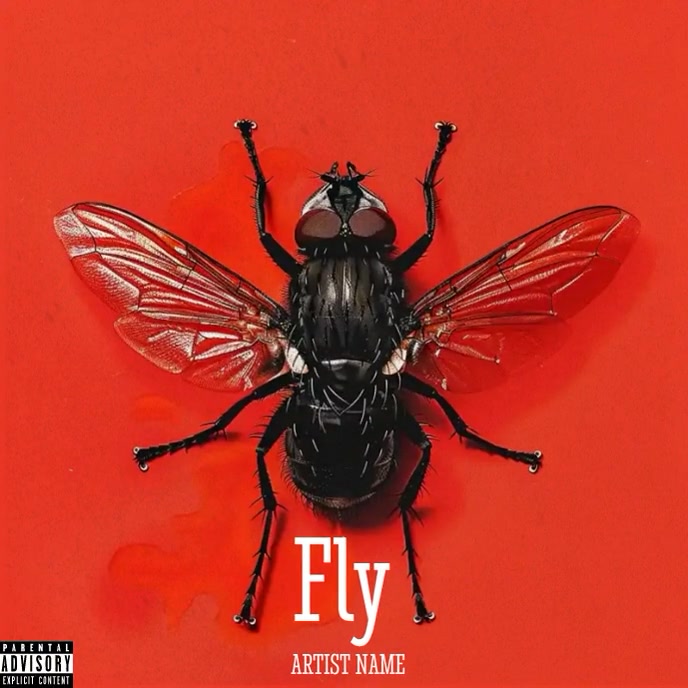 rock music,Album cover, hard rock, fly template
