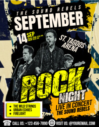 Black Rock Concert Iflaya Template