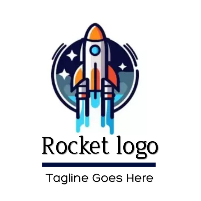 Rocket logo Template | PosterMyWall