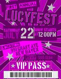 Rockstar Backstage Pass Birthday Template Postermywall Rockstar Backstage Pass Birthday Template Postermywall