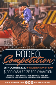 Rodeo Poster Template | PosterMyWall