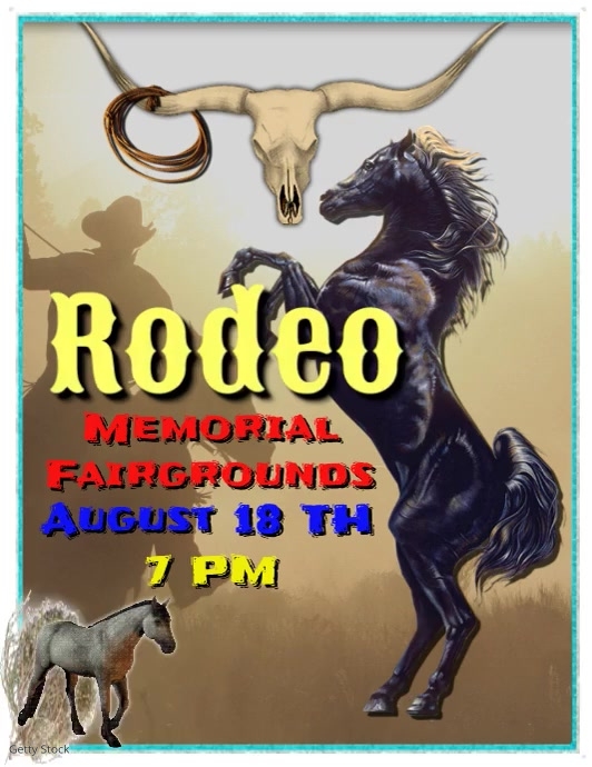 Rodeo Template | PosterMyWall
