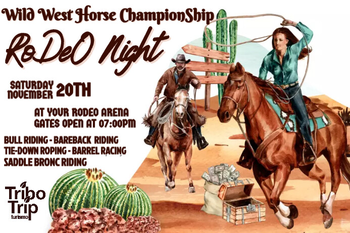 rodeo Template | PosterMyWall