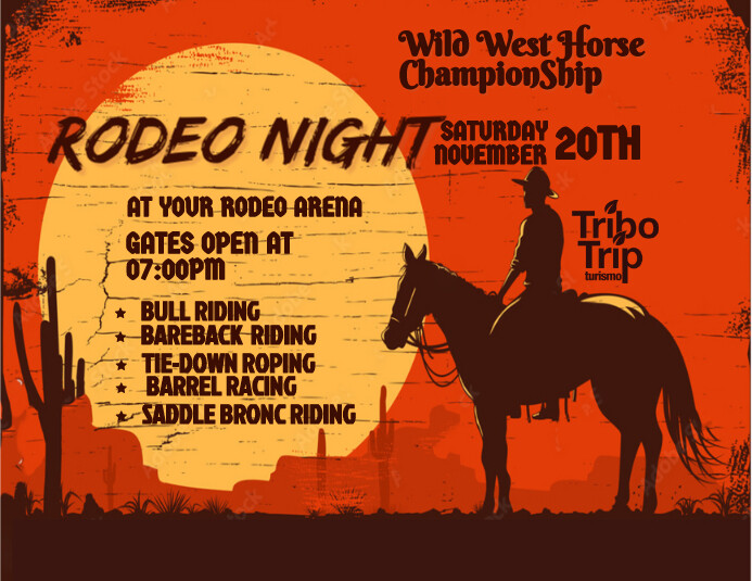 Rodeo Template PosterMyWall